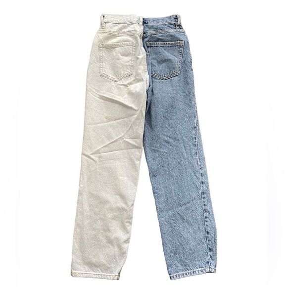 PacSun high rise straight leg duo color jeans - Picture 2 of 5